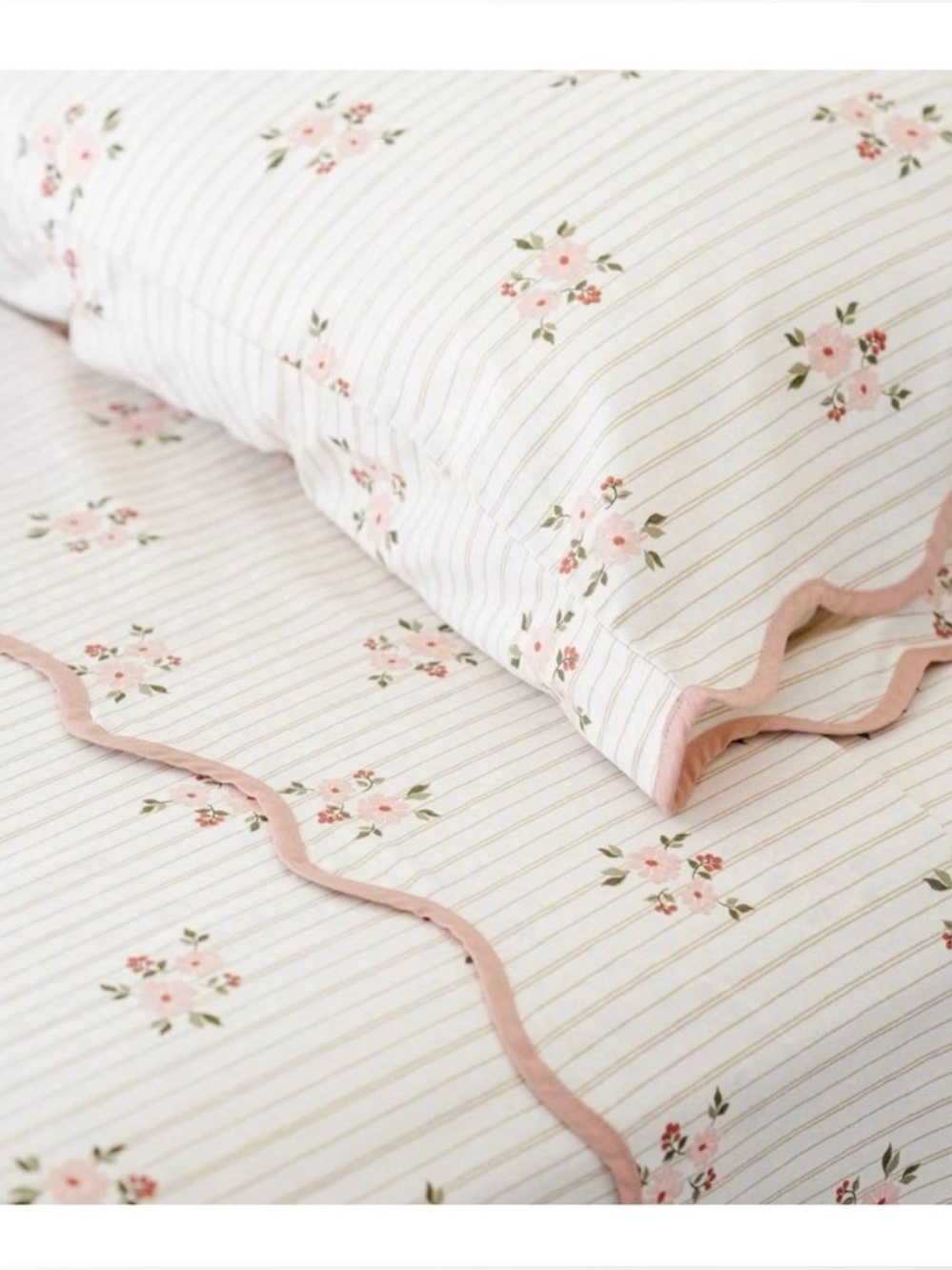 Gathre Briar Floral Twin Sheet Set